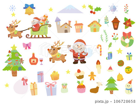 クリスマスのカラーイラスト クリスマスのカラーイラスト 106728658