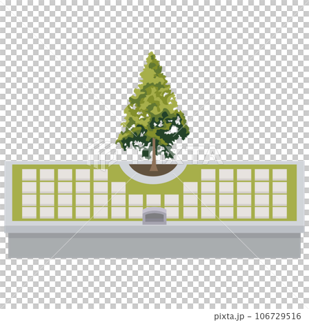 樹木葬のイラスト素材　ベクター 106729516