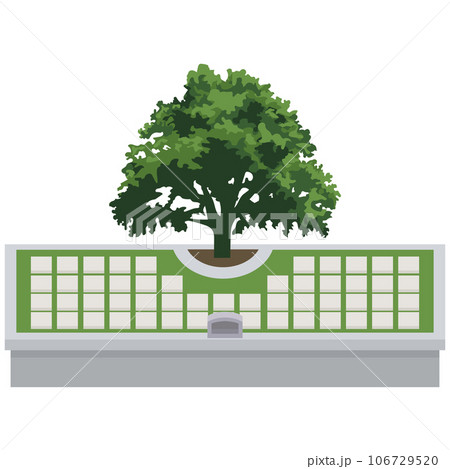 樹木葬のイラスト素材　ベクター 106729520