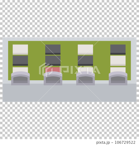 樹葬禮插畫素材矢量 106729522