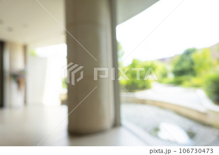 マンションエントランスの背景ボケ 106730473