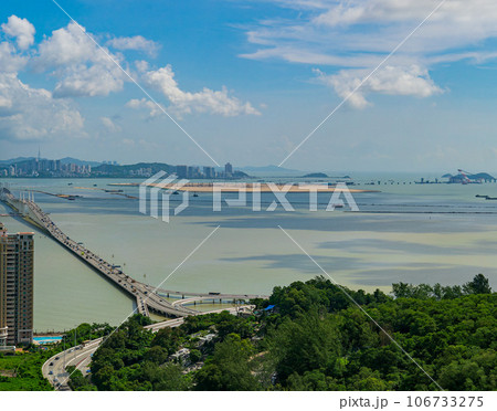 Aerial view of the downtown cityscape Aerial view of the downtown cityscape 106733275