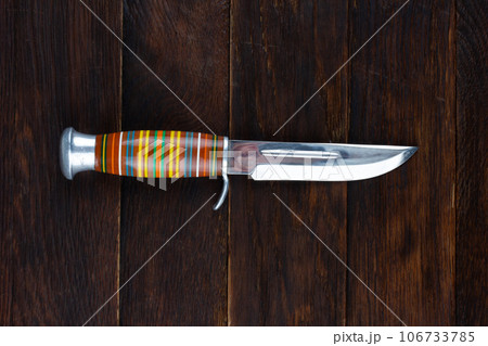 Vintage hunting knife Vintage hunting knife 106733785