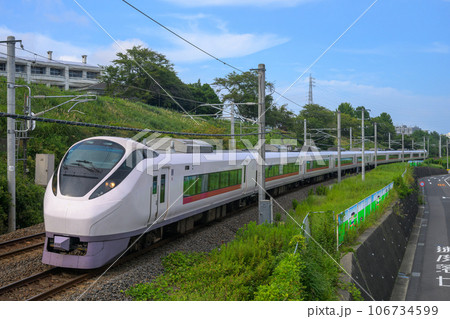 常磐線　大甕〜東海間を走行する特急ひたち号 106734599