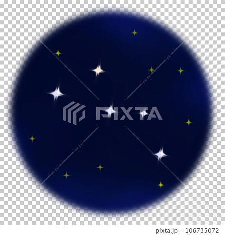 Illustration of the circular constellation Cassiopeia Illustration of the circular constellation Cassiopeia 106735072