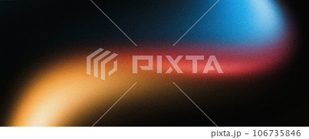 Abstract background yellow blue red color flow grainy wave dark noise texture cover header wallpaper design Abstract background yellow blue red color flow grainy wave dark noise texture cover header wallpaper design 106735846