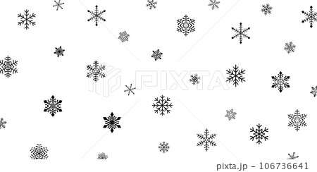 クリスマス　雪　冬　風景　背景 106736641