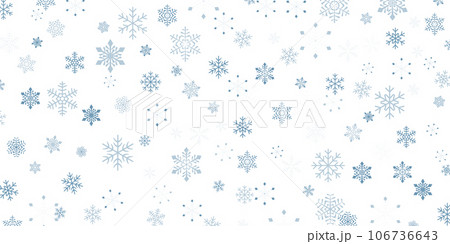 クリスマス　雪　冬　風景　背景 106736643