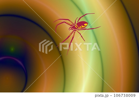 透明な景色　と　蜘蛛　 106738009