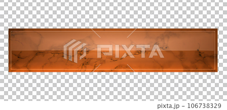 Copper colored banner with marble pattern Copper colored banner with marble pattern 106738329