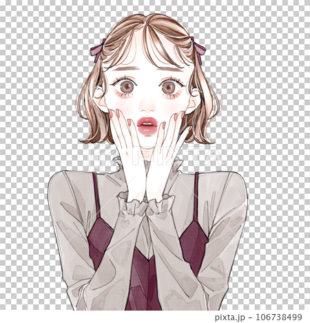 驚訝的女人 驚訝的女人 106738499