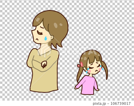 mother and daughter fighting 106739017