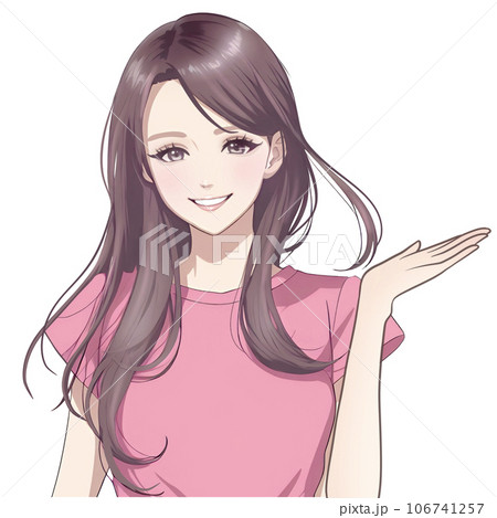 女性のイラスト素材 106741257