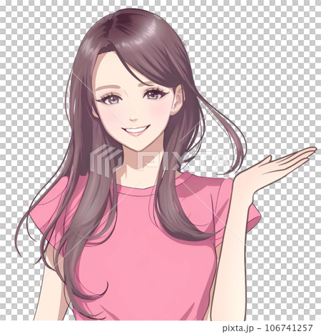 女性のイラスト素材 106741257