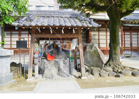 牛嶋神社の撫牛(東京都墨田区向島) 牛嶋神社の撫牛(東京都墨田区向島) 106742033