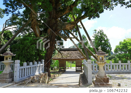 隠岐の島　玉若酢命神社　随神門 106742232