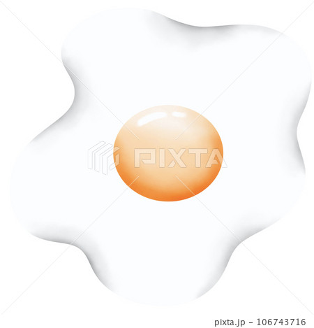 bubble of broken egg 106743716