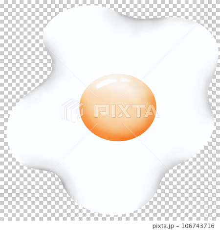 bubble of broken egg 106743716