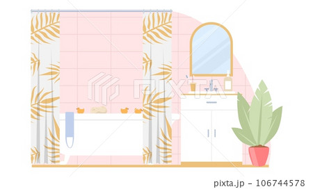 Bathroom interior background of modern home or hotel apartment Bathroom interior background of modern home or hotel apartment 106744578