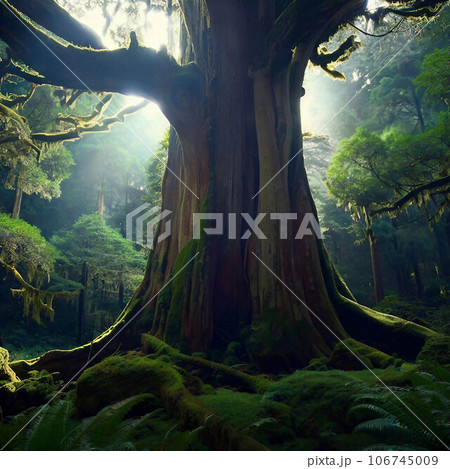 神秘的な縄文杉2 106745009