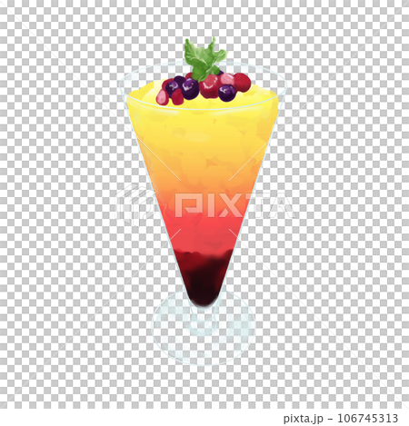 グラスデザート 106745313