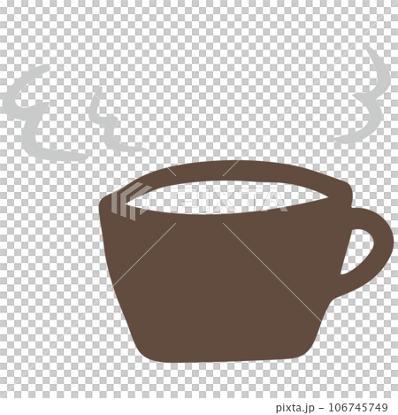手描きのホットドリンク 手描きのホットドリンク 106745749