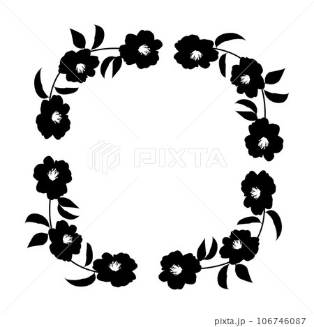 サザンカの花輪 サザンカの花輪 106746087