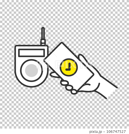 Cashless payment Smartphone payment 106747527