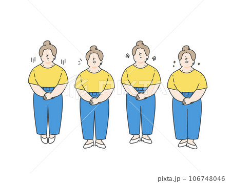 ビジネスパーソンの表情セット 106748046