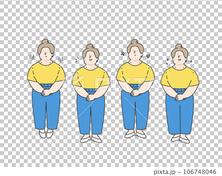 ビジネスパーソンの表情セット 106748046