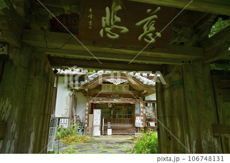 ときがわ町の都幾山慈光寺の四足門に本堂 ときがわ町の都幾山慈光寺の四足門に本堂 106748131