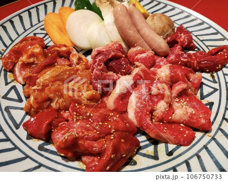 ファミリーサイズ焼肉盛り合わせ 106750733