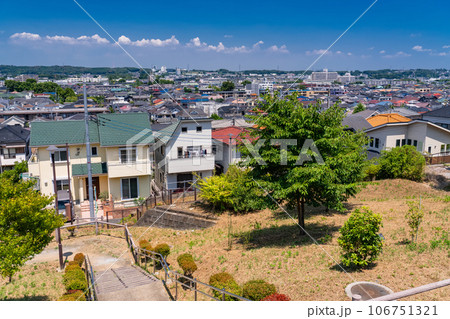 《東京都》一面に広がる住宅街・東京郊外エリア 《東京都》一面に広がる住宅街・東京郊外エリア 106751321