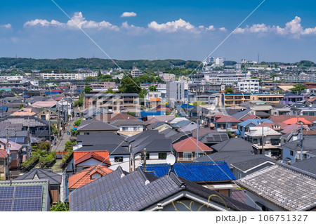 《東京都》一面に広がる住宅街・東京郊外エリア 106751327