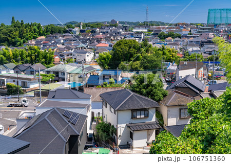 《東京都》一面に広がる住宅街・東京郊外エリア 106751360