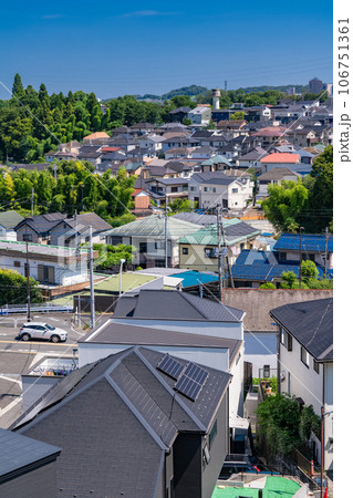 《東京都》一面に広がる住宅街・東京郊外エリア 106751361