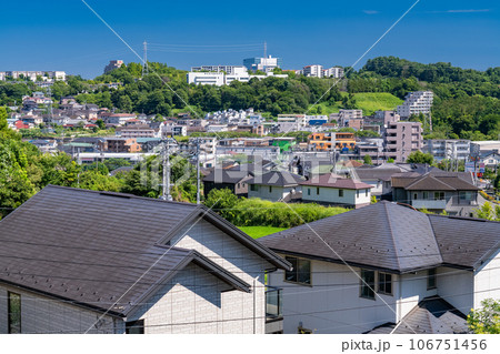 《東京都》一面に広がる住宅街・東京郊外エリア 106751456