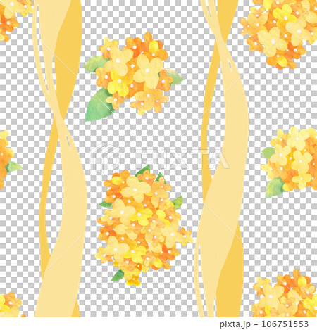Osmanthus seamless wallpaper Osmanthus seamless wallpaper 106751553