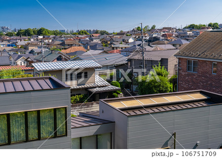 《東京都》一面に広がる住宅街・東京郊外エリア 106751709