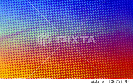 Colorful background. Plain blue, orange backdrop with copy space, Suitable for flyers, banners, advertment, brochures, posters, ppt, web and design works 106753195