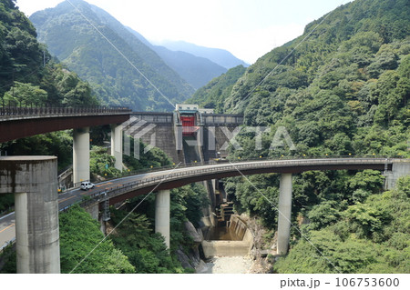 鹿森ダムとループ橋 鹿森ダムとループ橋 106753600