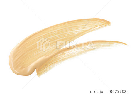 サッとブラシで描いたファンデーションのカラーサンプル 106757823