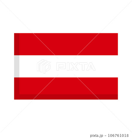 オーストリアの国旗 106761018