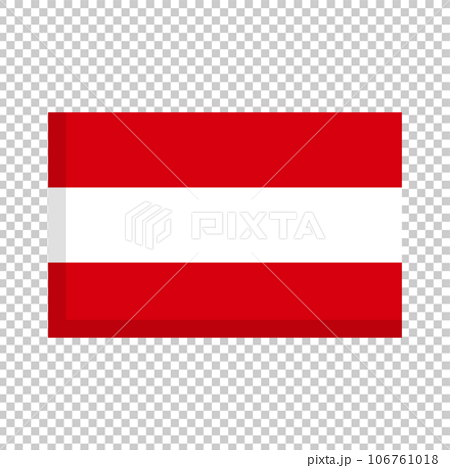 オーストリアの国旗 106761018