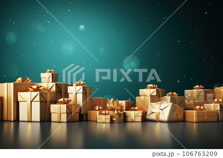 Cyber Monday Sale banner template design background with copy space. Online holiday shopping concept 106763209