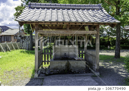 小浜城跡 小浜神社 手水舎 福井県小浜市 小浜城跡 小浜神社 手水舎 福井県小浜市 106770490