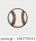 野球ボール 106770541