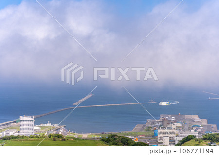 稚内　ハートランドフェリー　利尻島　礼文島　稚内湾 106771194