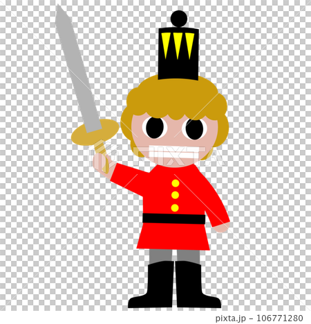 simple nutcracker clipart