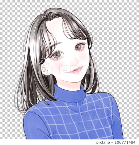 一個微笑的女人 一個微笑的女人 106771484